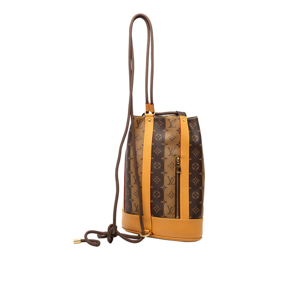 Pre-Loved Louis Vuitton Nigo Monogram Reverse Randonnee Backpack - Picture 2 of 6